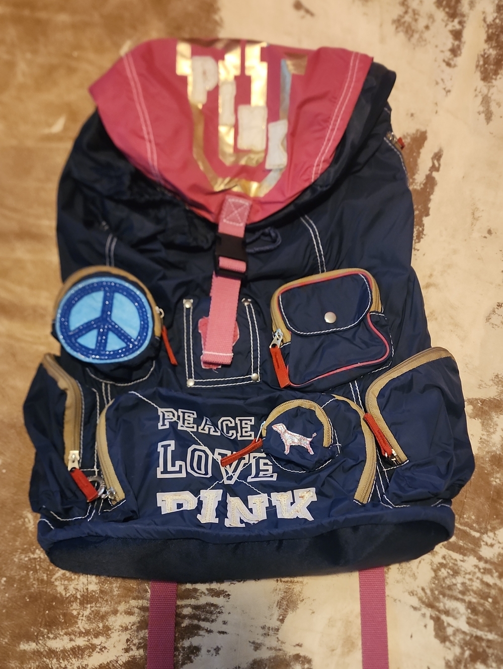 Pink VS Backpack Vintage Collectible. Size: OS